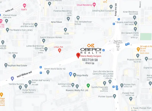 M3M Noida Location map